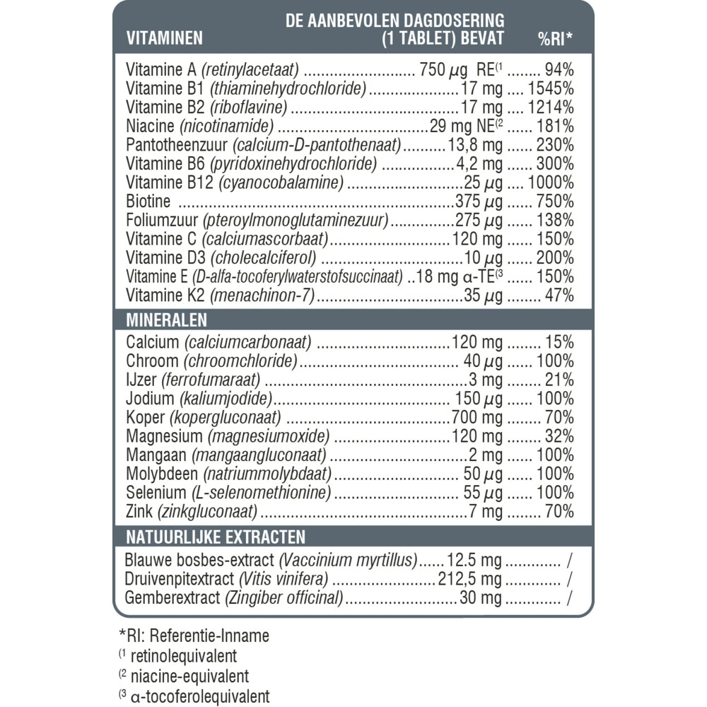 Swisse Multivitaminen Man 5 Swisse Multivitaminen Man - Afbeelding 3