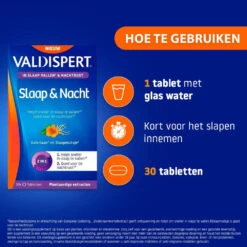 Valdispert Nacht Melatonine 5-HTP L-Tryptofaan -Zelfzorg Artikelen 1001856 4