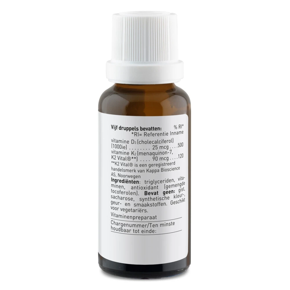 Orthica Oliedruppels D3 & K2 5 Orthica Oliedruppels D3 & K2 - Afbeelding 3