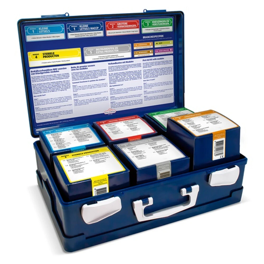 HeltiQ BHV Verbanddoos Modulair Kind Oranje 5 HeltiQ BHV Verbanddoos Modulair Kind Oranje - Afbeelding 3