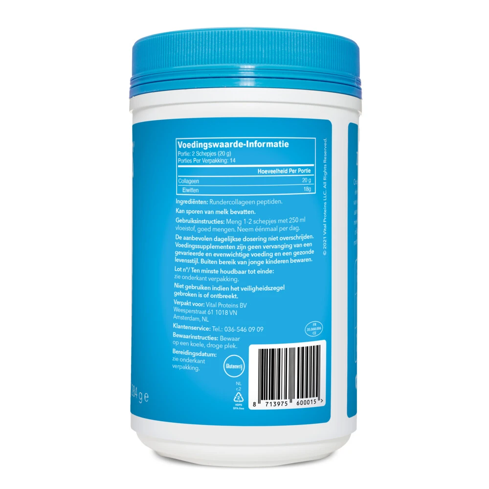 3x Vital Proteins Collageen Peptiden 5 3x Vital Proteins Collageen Peptiden - Afbeelding 3