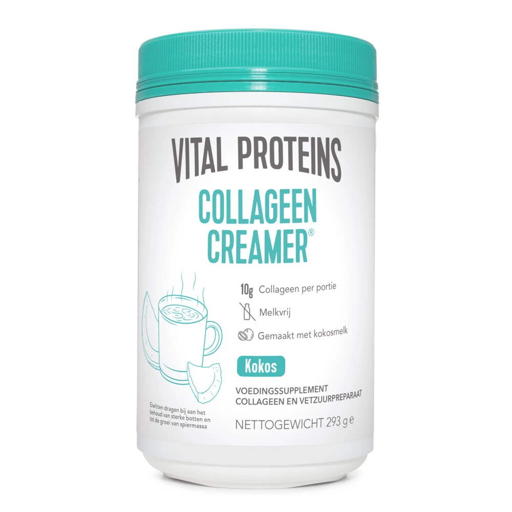 3x Vital Proteins Collageen Creamer Kokos 3 3x Vital Proteins Collageen Creamer Kokos