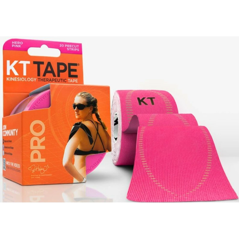 KT Tape Pro Strips Roze Rol 4 KT Tape Pro Strips Roze Rol - Afbeelding 2