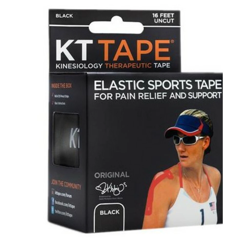 KT Tape Original Rol Zwart 3 KT Tape Original Rol Zwart