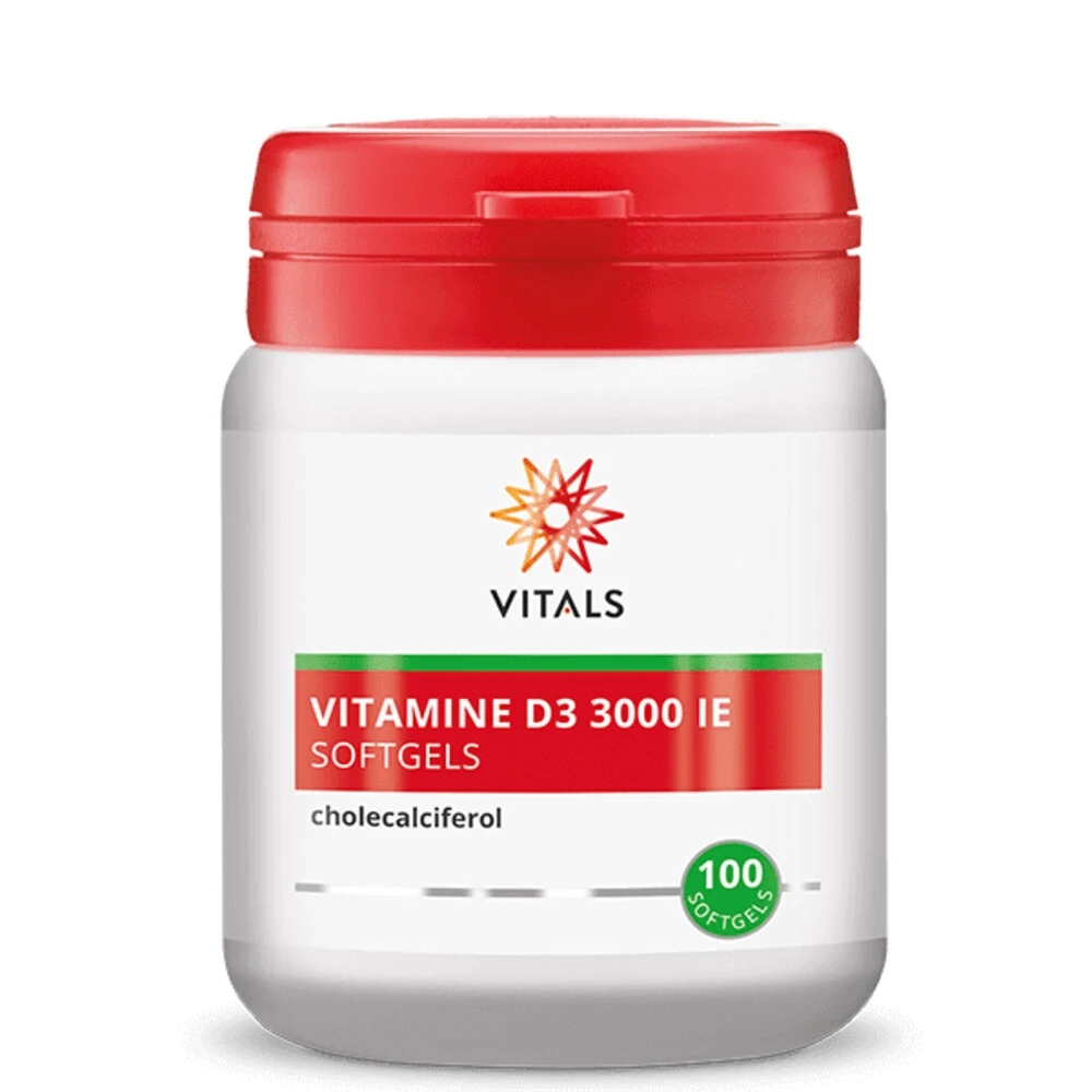 Vitals Vitamine D3 3000IE 3 Vitals Vitamine D3 3000IE
