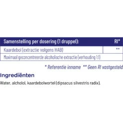 Vitakruid Kaardebol Tinctuur Bio -Zelfzorg Artikelen 1023614 4