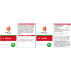 Vitals Coenzym Q10 100 Mg -Zelfzorg Artikelen 1023923 4