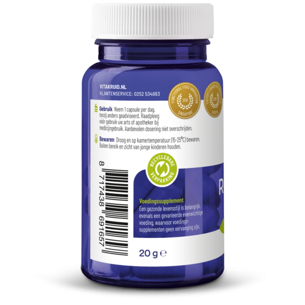 Vitakruid Resveratrol 200 Mg 4 Vitakruid Resveratrol 200 Mg - Afbeelding 2