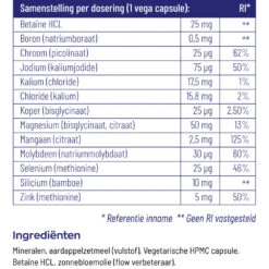 Vitakruid Mineralen Compleet -Zelfzorg Artikelen 1023984 5