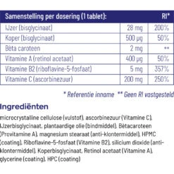 Vitakruid Ijzer Bisglycinaat -Zelfzorg Artikelen 1023996 4