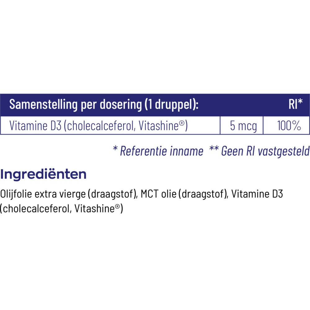 Vitakruid Vitamine D3 Druppels Vegan 6 Vitakruid Vitamine D3 Druppels Vegan - Afbeelding 4