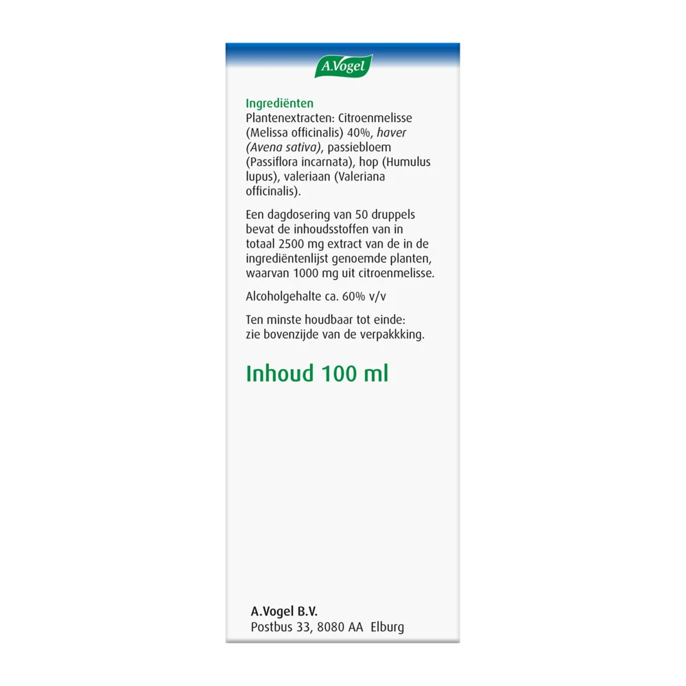 A.Vogel Dormeasan Nachtrust Citroenmelisse 7 A.Vogel Dormeasan Nachtrust Citroenmelisse - Afbeelding 5