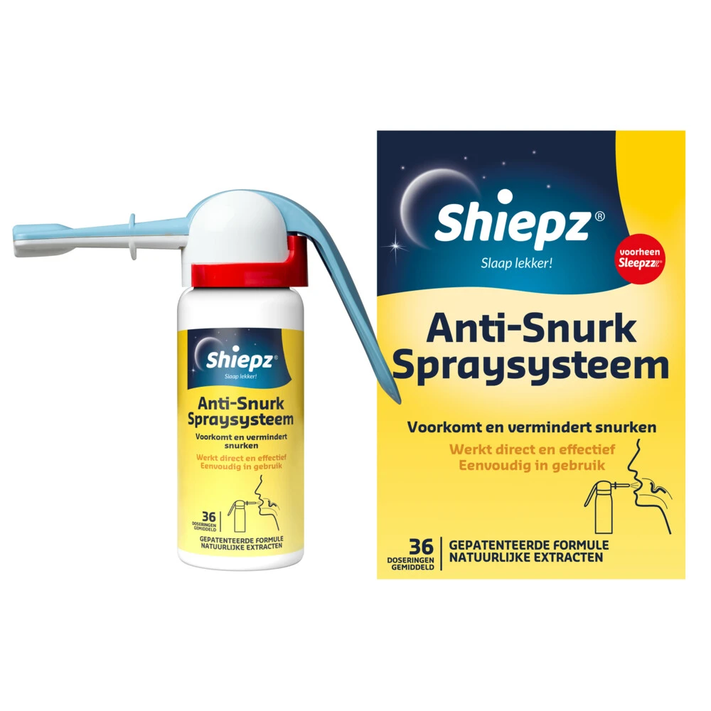2x Shiepz Anti-Snurk Spraysysteem 4 2x Shiepz Anti-Snurk Spraysysteem - Afbeelding 2