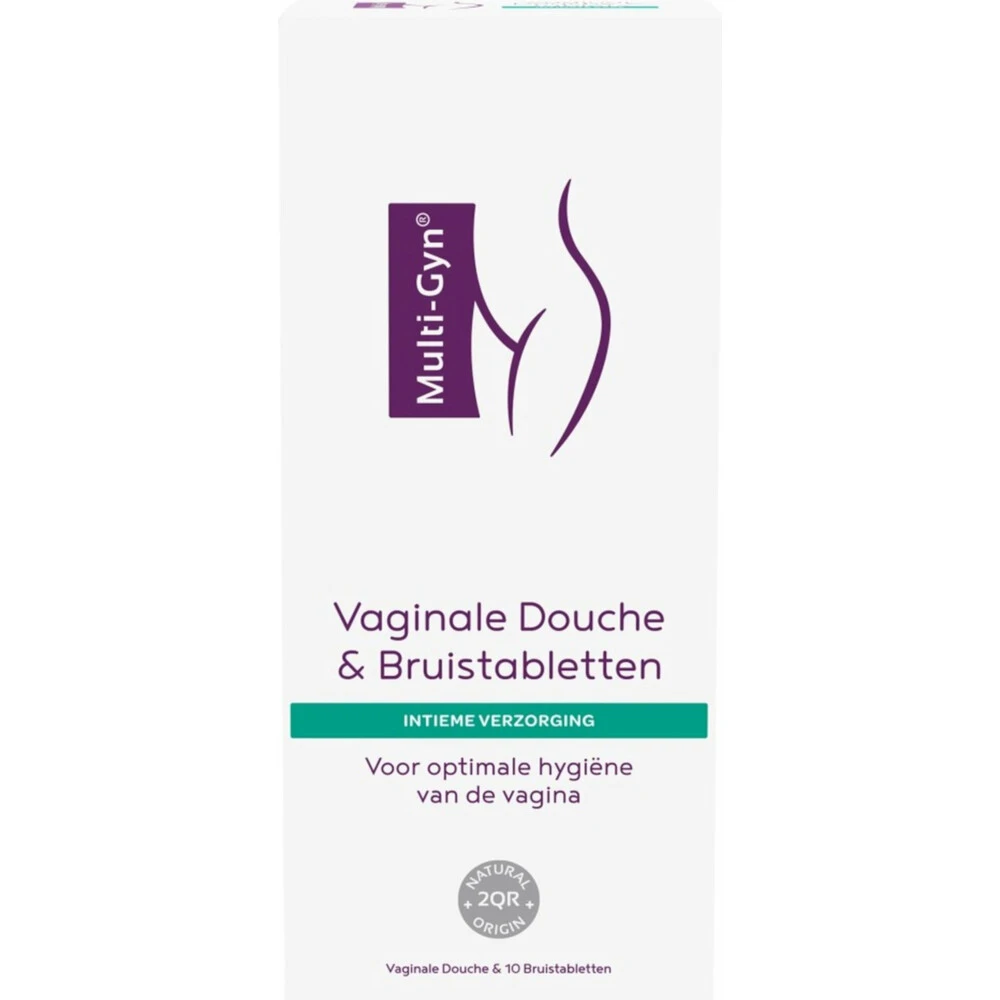 Multi-Gyn Vaginale Douche & Bruistabletten 3 Multi-Gyn Vaginale Douche & Bruistabletten