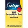 2x Shiepz Melatonine Met 7 Mg CBD -Zelfzorg Artikelen 1035138