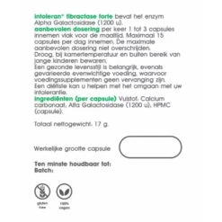 Intoleran Fibractase -Zelfzorg Artikelen 1036712 3