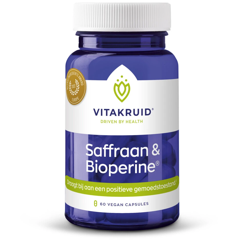 Vitakruid Saffraan 28 MG & Bioperine 3 Vitakruid Saffraan 28 MG & Bioperine