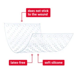 3x Leukoplast Cuticell® Contact Siliconen Wondcontactlaag 5 Cm X 7,5 Cm -Zelfzorg Artikelen 1037022 4