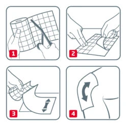 3x Leukoplast Fixomull® Stretch Fixatiepleister 2 M X 10 Cm -Zelfzorg Artikelen 1037023 3