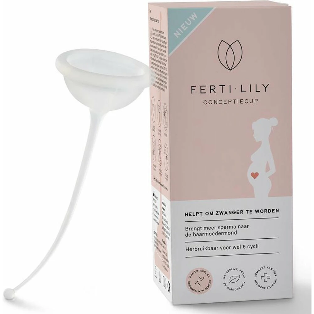 Ferti Lily Conceptie Cup En Clearblue Ovulatietest En Zwangerschapstest Pakket 4 Ferti Lily Conceptie Cup En Clearblue Ovulatietest En Zwangerschapstest Pakket - Afbeelding 2