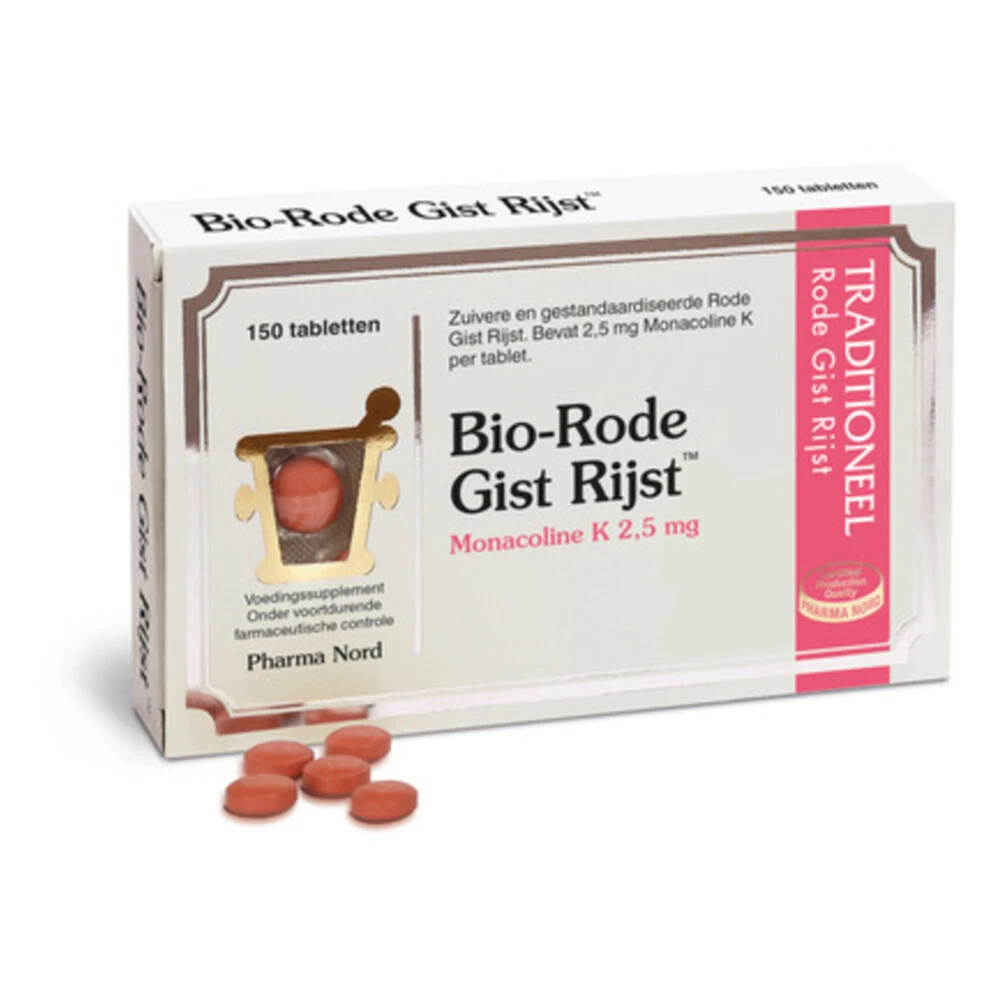 Pharma Nord Bio-Rode Gist Rijst 3 Pharma Nord Bio-Rode Gist Rijst