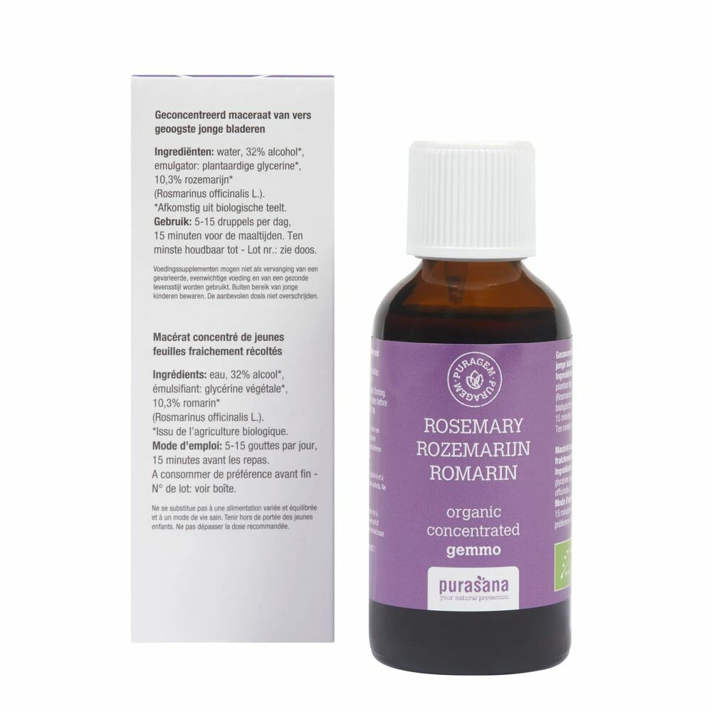 Purasana Puragem Rozemarijn Bio 4 Purasana Puragem Rozemarijn Bio - Afbeelding 2
