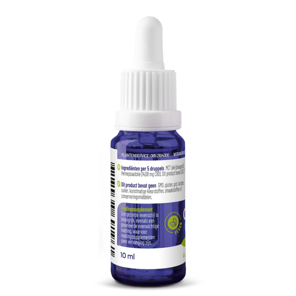 Vitakruid CBD Olie 10% Full Spectrum 4 Vitakruid CBD Olie 10% Full Spectrum - Afbeelding 2