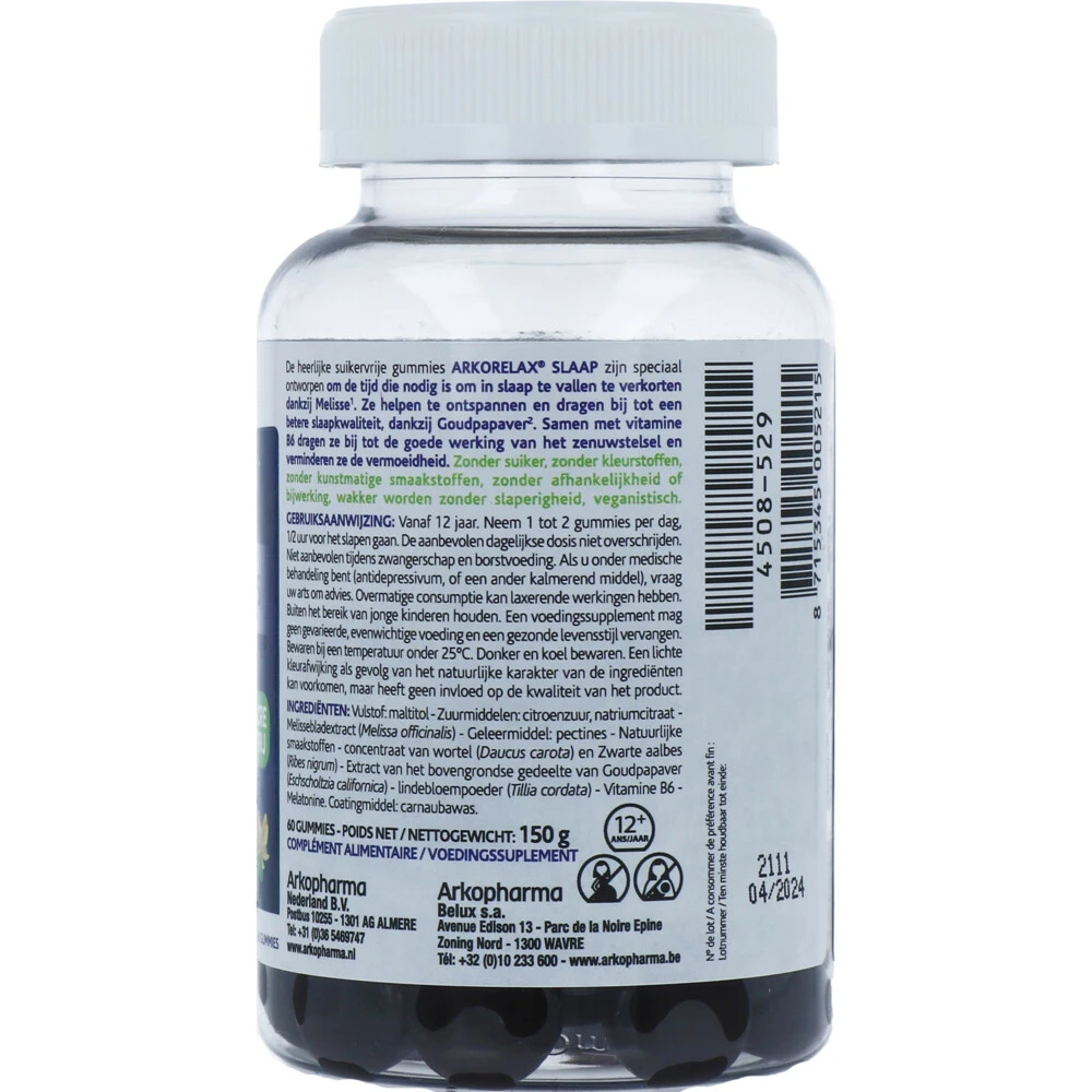 Arkopharma Arkorelax Slaap 4 Arkopharma Arkorelax Slaap - Afbeelding 2