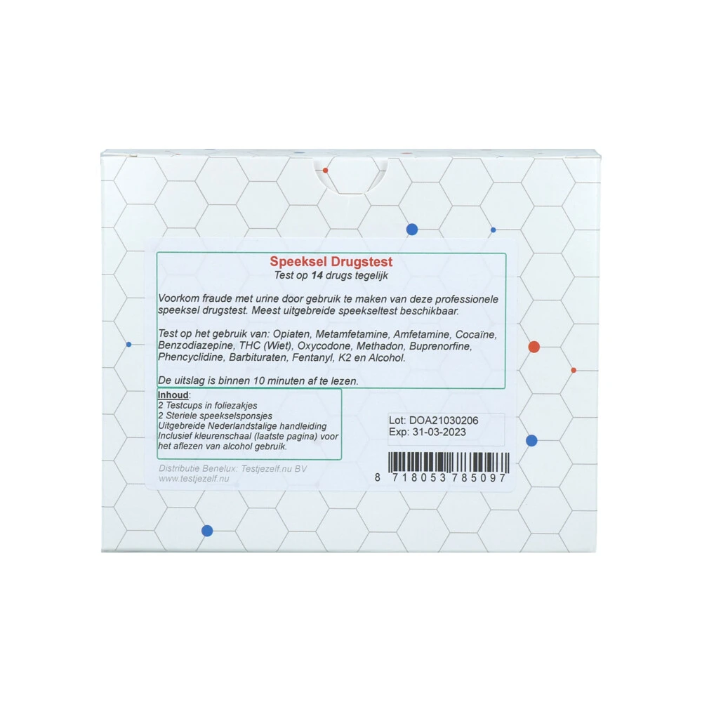 Testjezelf.nu Drug Multi 14 5 Testjezelf.nu Drug Multi 14 - Afbeelding 3