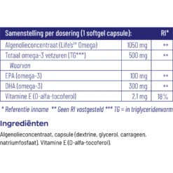 Vitakruid Omega 3 1000 TG Vegan -Zelfzorg Artikelen 1058227 4