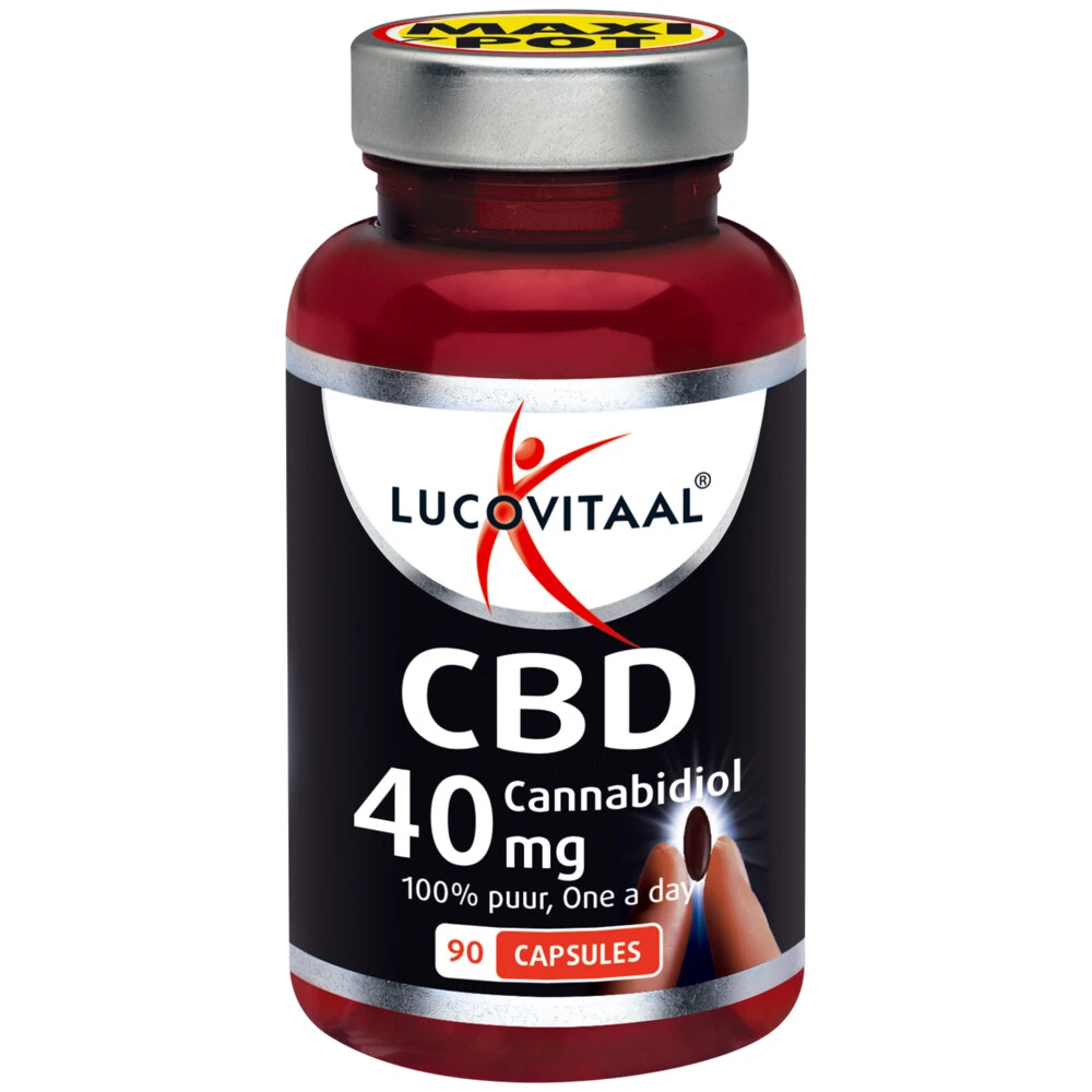 Lucovitaal CBD Cannabidiol 40mg Maxi Pot 3 Lucovitaal CBD Cannabidiol 40mg Maxi Pot