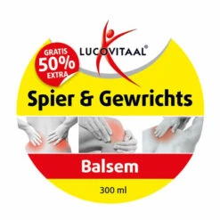 3x Lucovitaal Spier & Gewrichtsbalsem 50% Extra 9 3x Lucovitaal Spier & Gewrichtsbalsem 50% Extra -Zelfzorg Artikelen 1067589 4