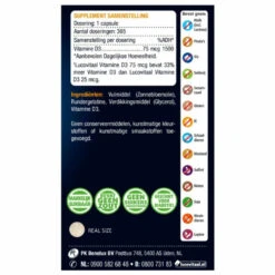 3x Lucovitaal Vitamine D3 D3 75mcg (3000IE) Forte -Zelfzorg Artikelen 1067595 3 1