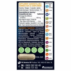 3x Lucovitaal Ashwagandha KSM-66 Super -Zelfzorg Artikelen 1069140 3