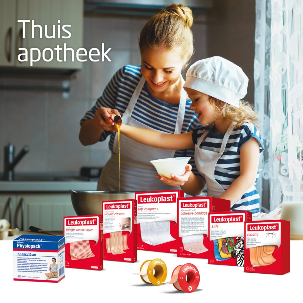 Leukoplast Thuisapotheek Pakket 4 Leukoplast Thuisapotheek Pakket - Afbeelding 2