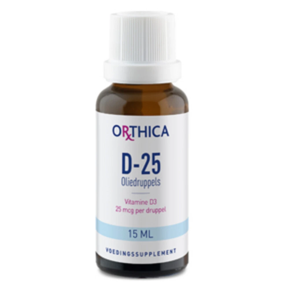 Orthica Vitamine D-25 Oliedruppels 4 Orthica Vitamine D-25 Oliedruppels - Afbeelding 2