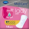 4x Molicare Premium Lady Pad 1.5 Druppels 252ml Absorptie -Zelfzorg Artikelen 1073063