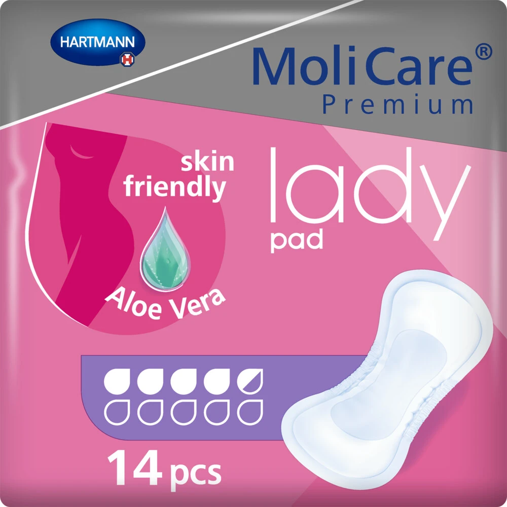 4x Molicare Premium Lady Pad 4.5 Druppels 914 Ml Absorptie 3 4x Molicare Premium Lady Pad 4.5 Druppels 914 Ml Absorptie