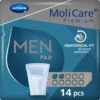 4x Molicare Premium Men Pad 2 Druppels 330 Ml Absorptie 1 4x Molicare Premium Men Pad 2 Druppels 330 Ml Absorptie -Zelfzorg Artikelen 1073069
