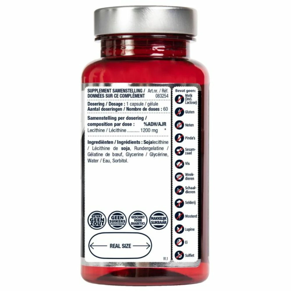 2x Lucovitaal Soja Lecithine 1200 Mg 4 2x Lucovitaal Soja Lecithine 1200 Mg - Afbeelding 2