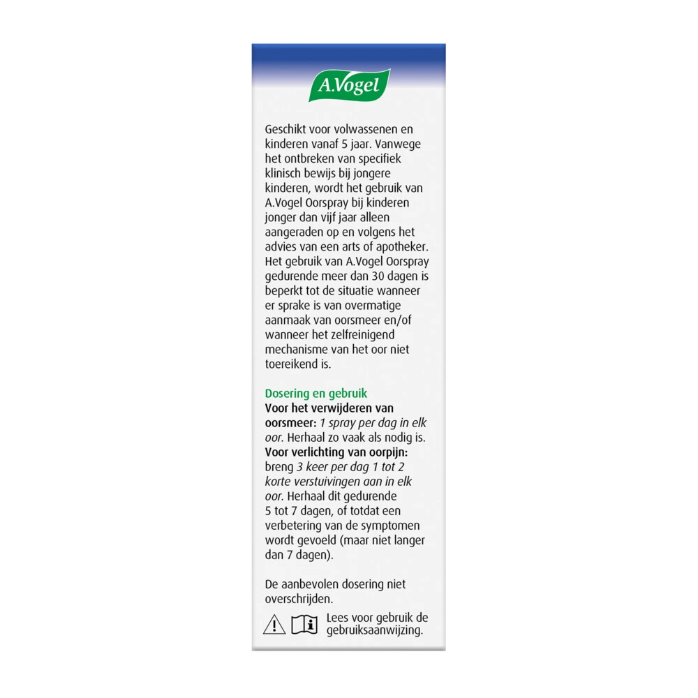 A.Vogel Oorspray Oorpijn 5 A.Vogel Oorspray Oorpijn - Afbeelding 3