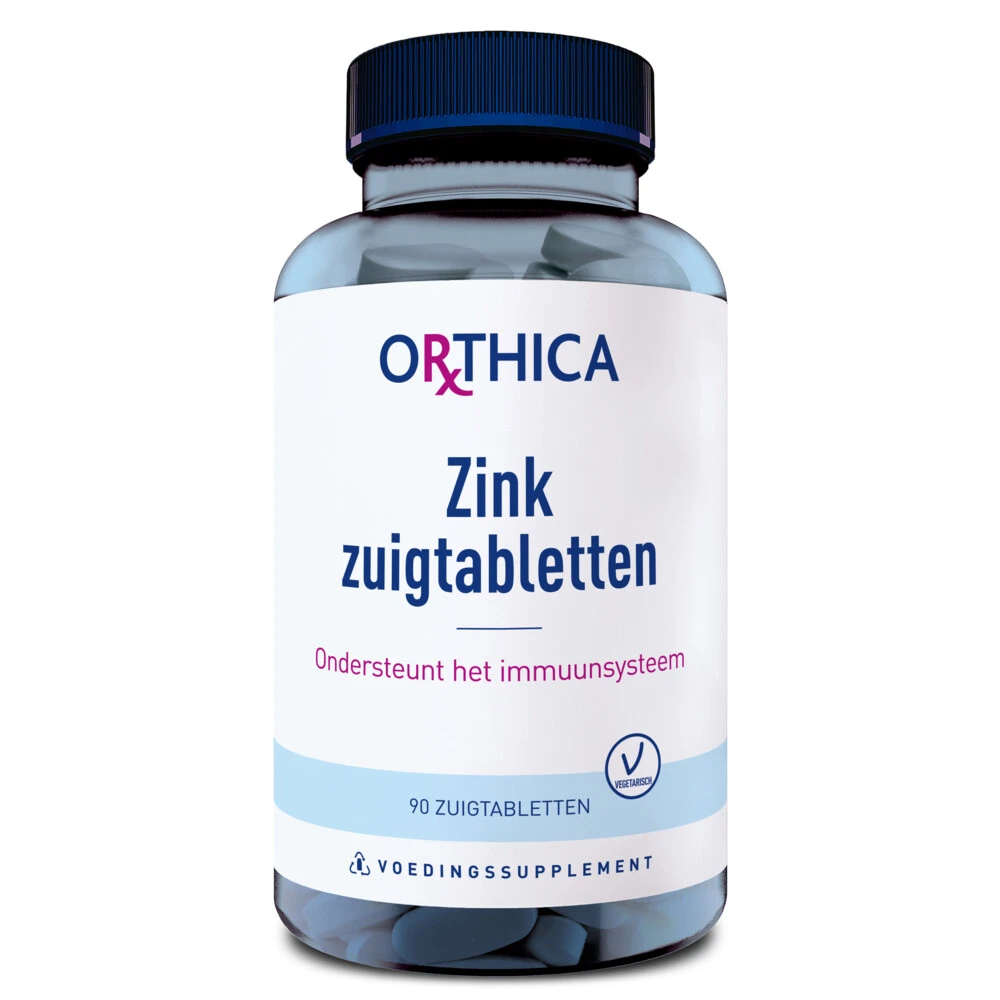 Orthica Zink Zuigtabletten 3 Orthica Zink Zuigtabletten