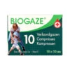 2x Biogaze Kompress 10 X 10 Cm 2 2x Biogaze Kompress 10 X 10 Cm -Zelfzorg Artikelen 710875