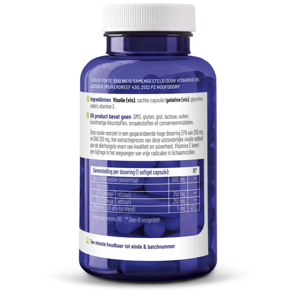 Vitakruid Visolie Forte 4 Vitakruid Visolie Forte - Afbeelding 2