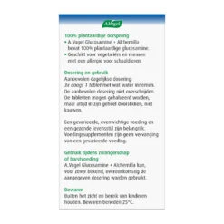 A.Vogel Glucosamine + Alchemilla 10 A.Vogel Glucosamine + Alchemilla -Zelfzorg Artikelen 732327 3
