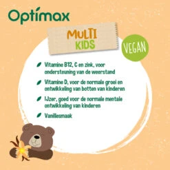 Optimax Kinder Multivitamine Vanille -Zelfzorg Artikelen 740312 4