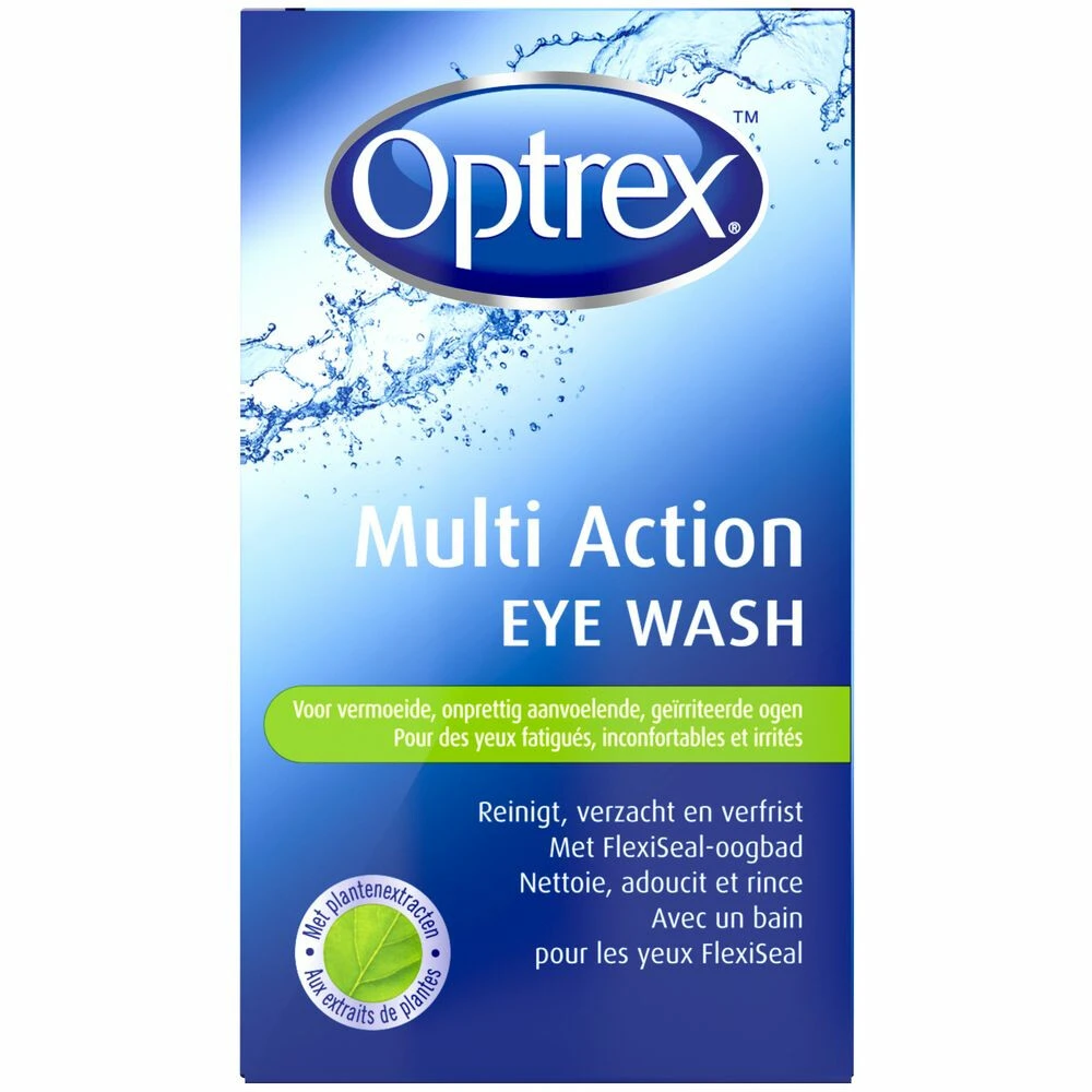 3x Optrex Oogdouche 4 3x Optrex Oogdouche - Afbeelding 2