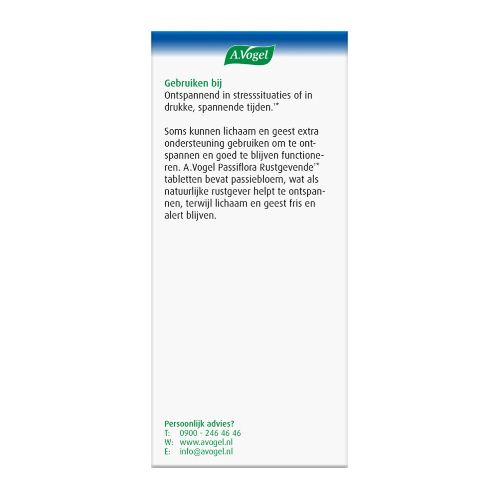 A.Vogel Passiflora Rustgevend 6 A.Vogel Passiflora Rustgevend - Afbeelding 4