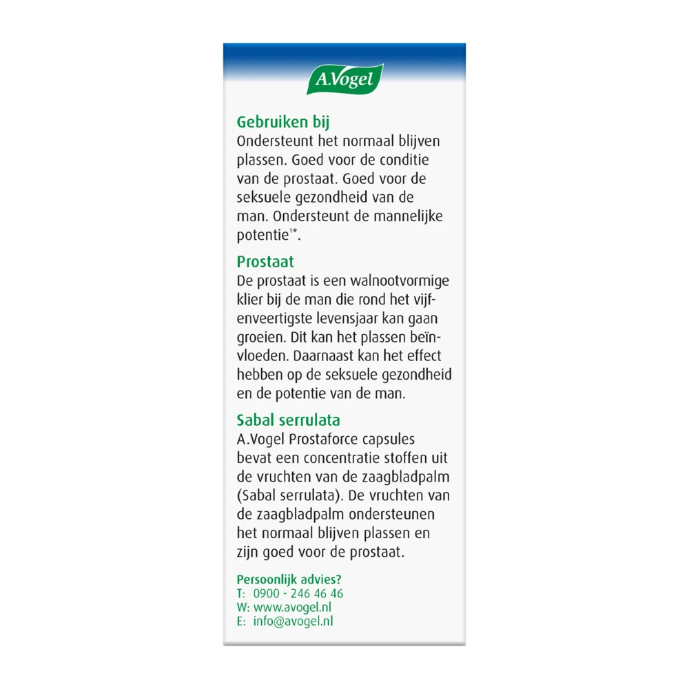A.Vogel Prostaforce Prostaat 6 A.Vogel Prostaforce Prostaat - Afbeelding 4
