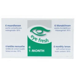 Eye Fresh Zachte Maandlenzen 6-pack -5,50